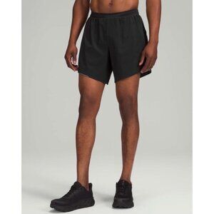 Lululemon Outpacer Short 6" Large Black